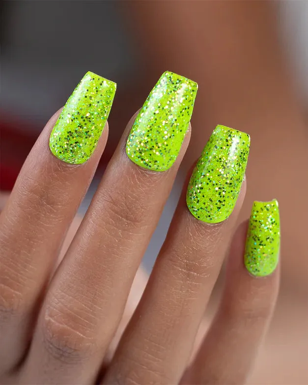 P  Peace and Love Glitter Gel Polish