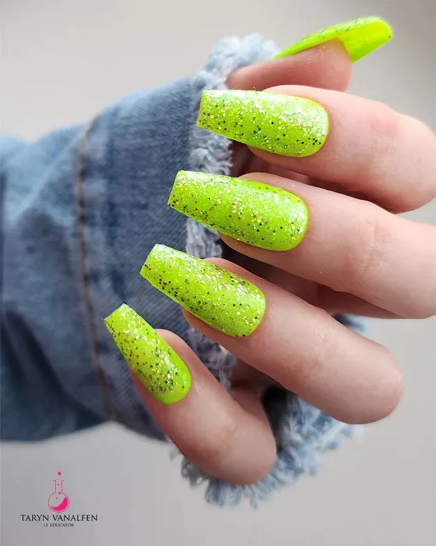 P  Peace and Love Glitter Gel Polish