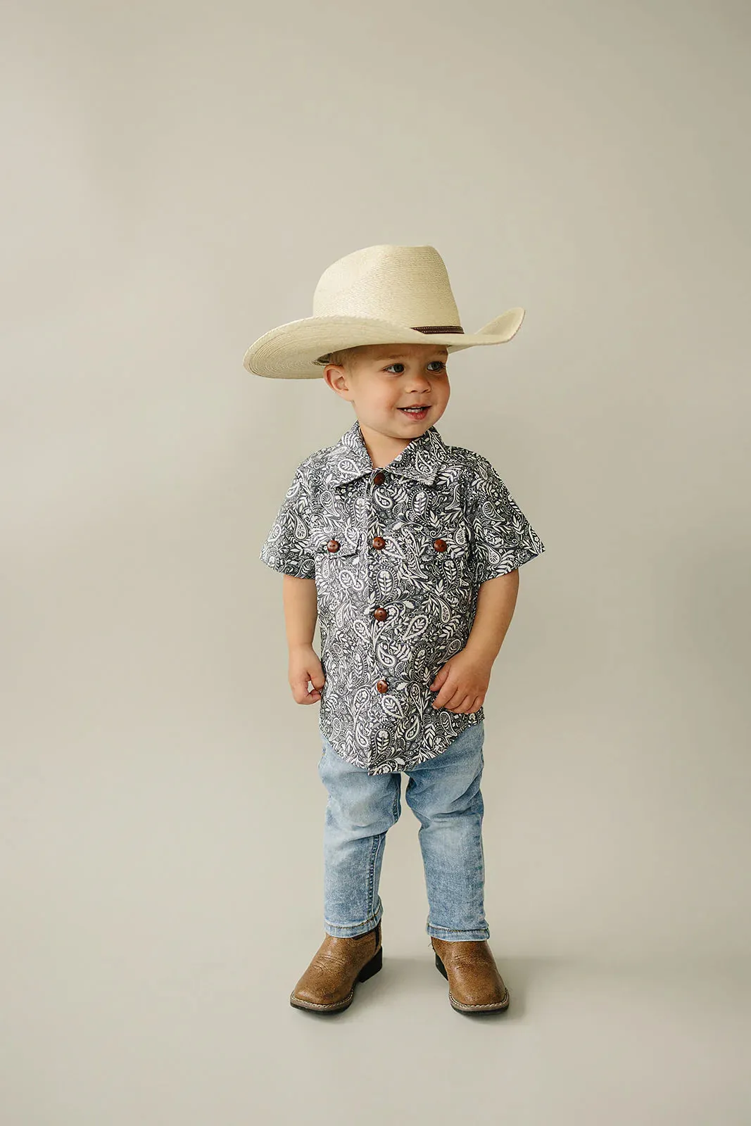 Paisley Button Up Shirt