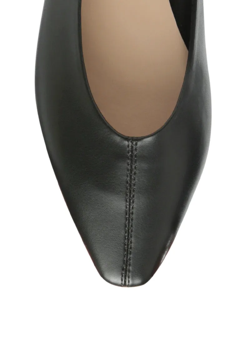 pointed toe ballerinas