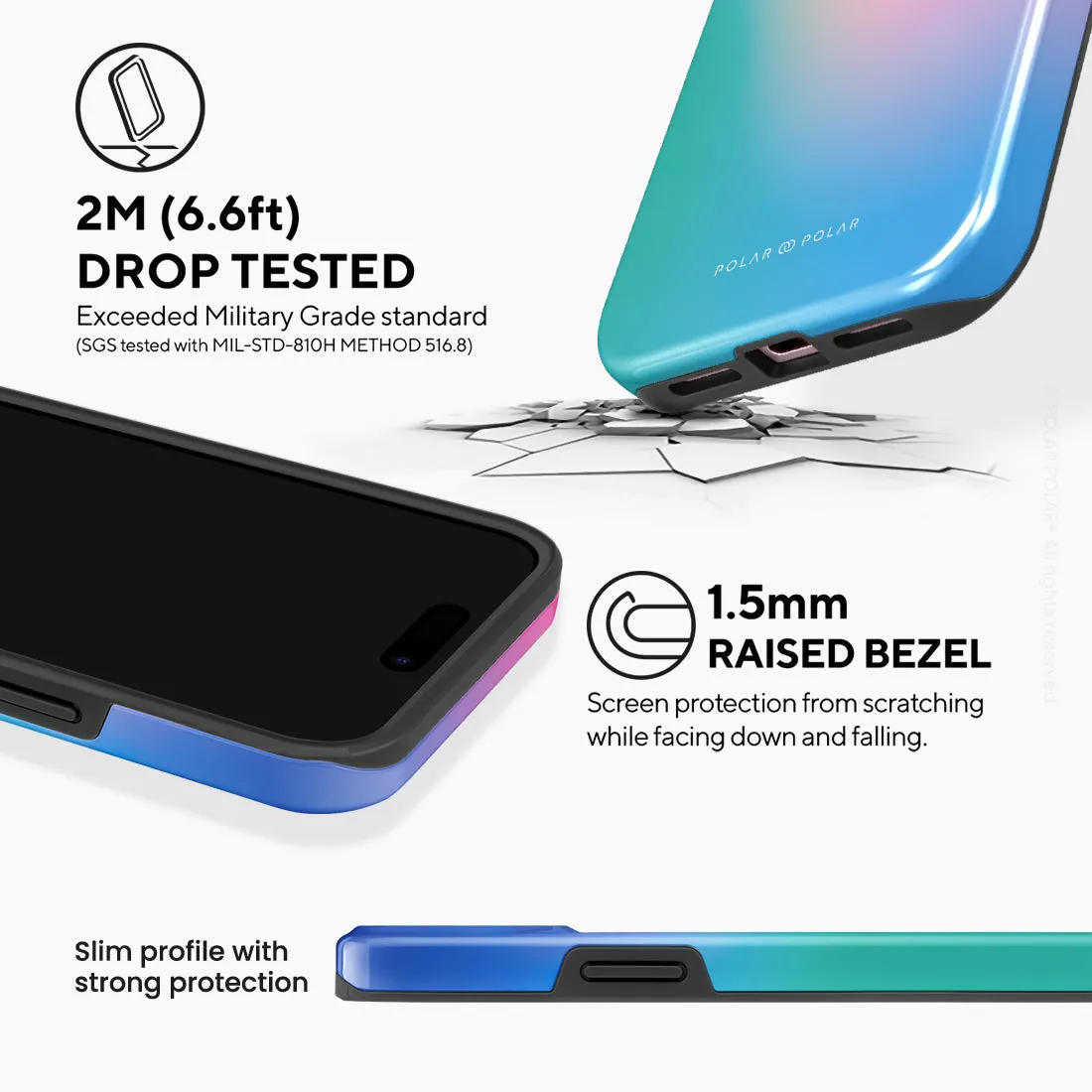 Polar Light - iPhone 15 Plus Case