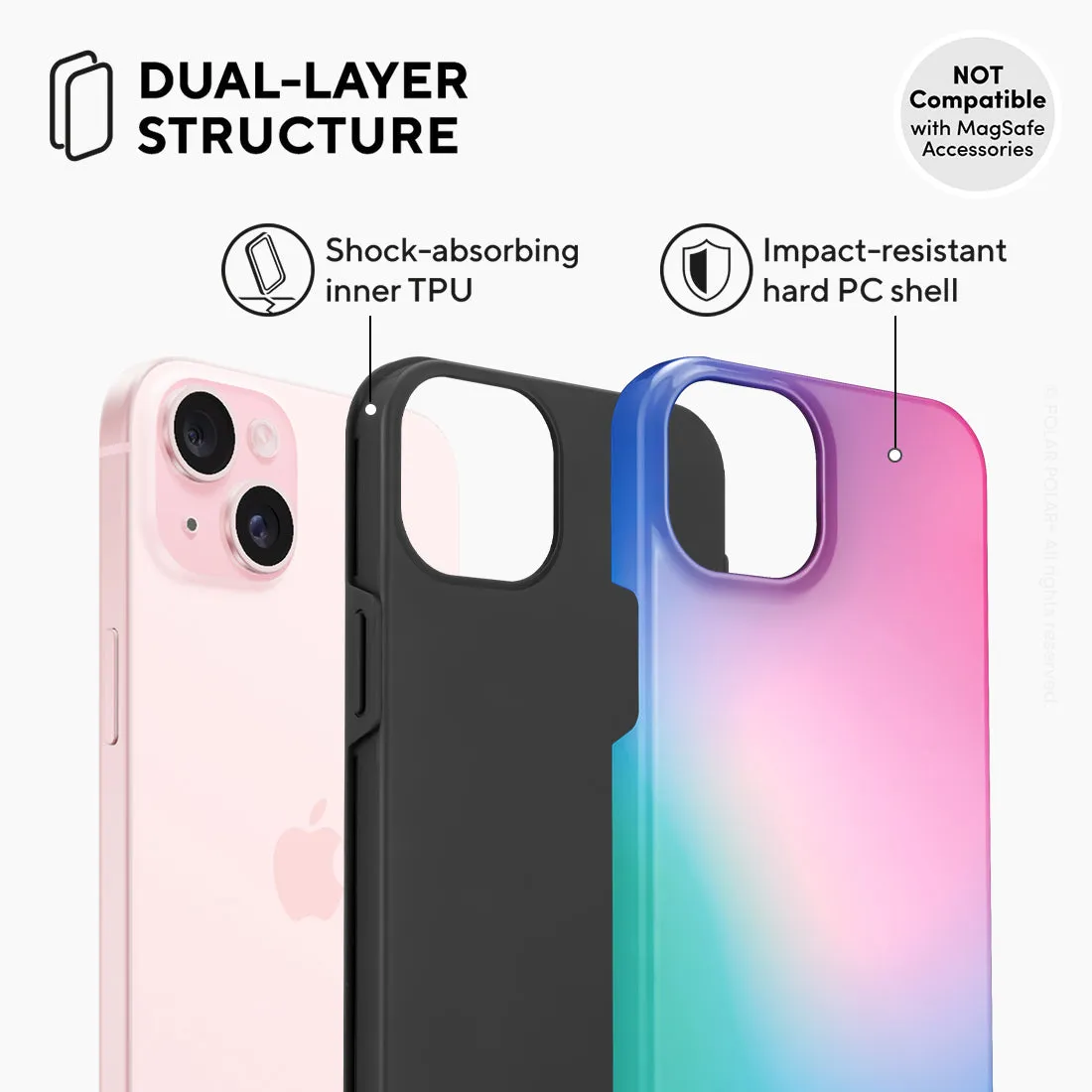 Polar Light - iPhone 15 Plus Case