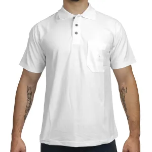 Polo Manga Corta Riff Urban Hombre Classic - Blanco