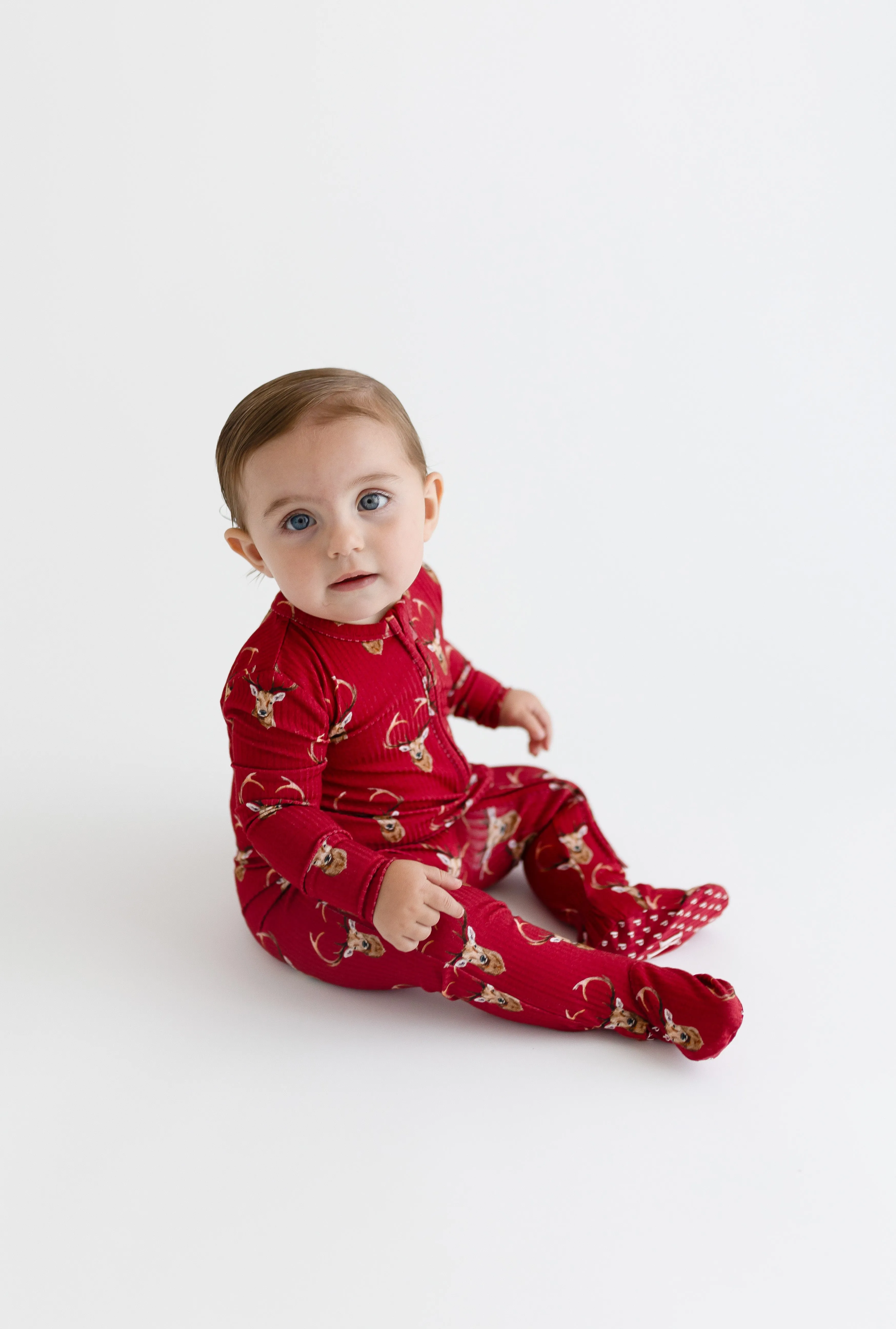 Posh Peanut Dash Footie with Zipper