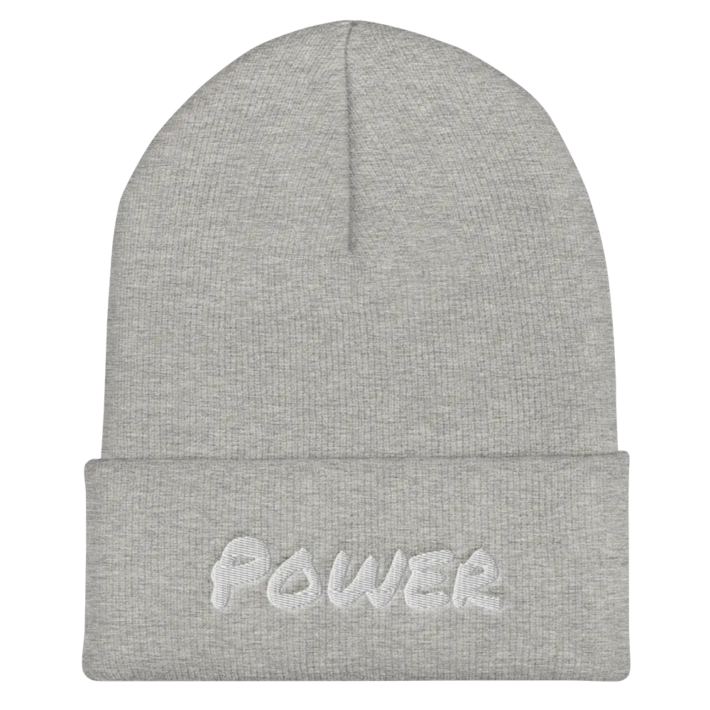 Power - Cuffed Beanie (Various Colors)