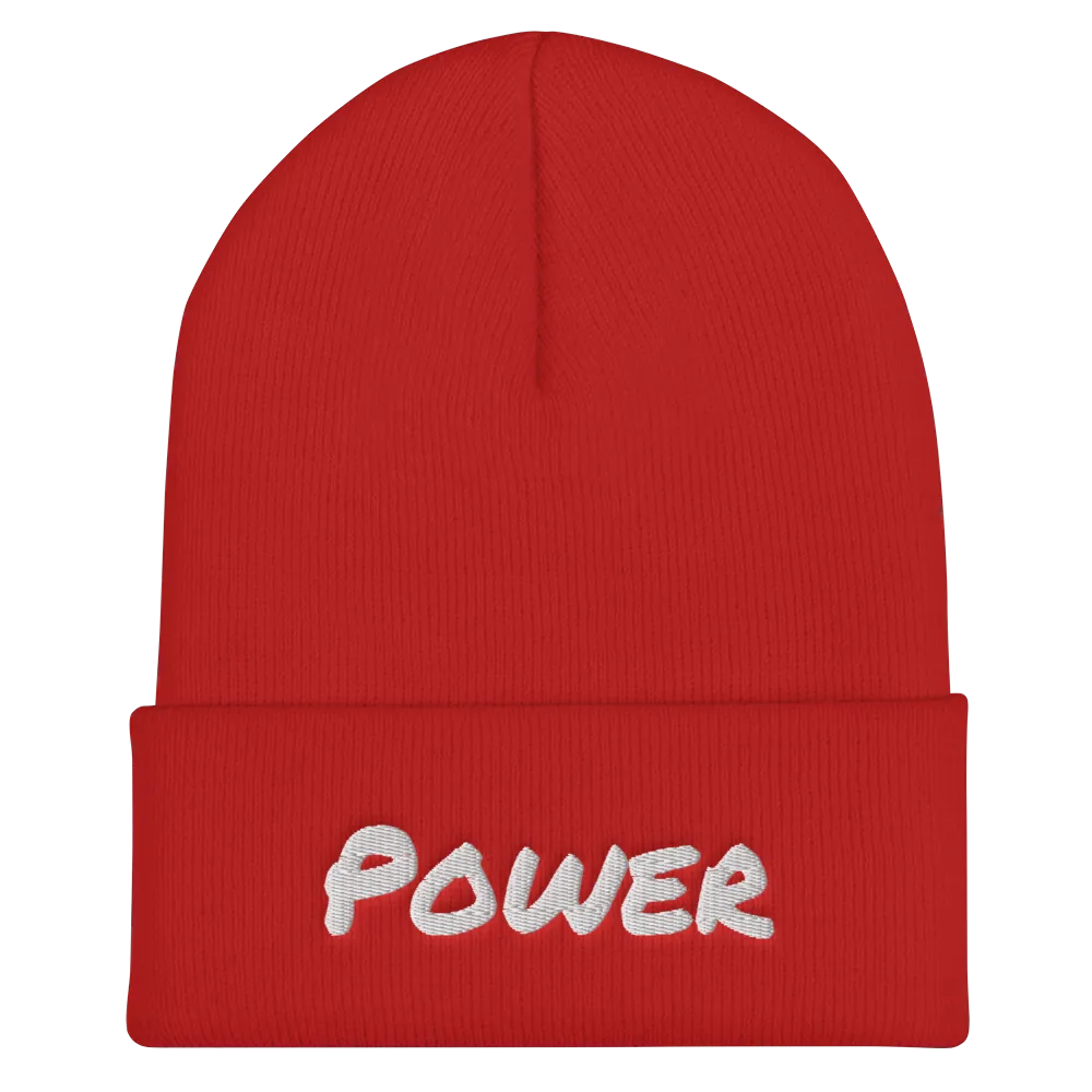 Power - Cuffed Beanie (Various Colors)