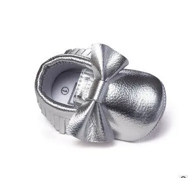 PU Suede Leather born Baby Boy Girl Baby Moccasins Soft Moccs Shoes Bebe Fringe Soft Soled Non-slip Footwear Crib Shoe