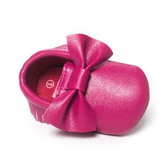 PU Suede Leather born Baby Boy Girl Baby Moccasins Soft Moccs Shoes Bebe Fringe Soft Soled Non-slip Footwear Crib Shoe