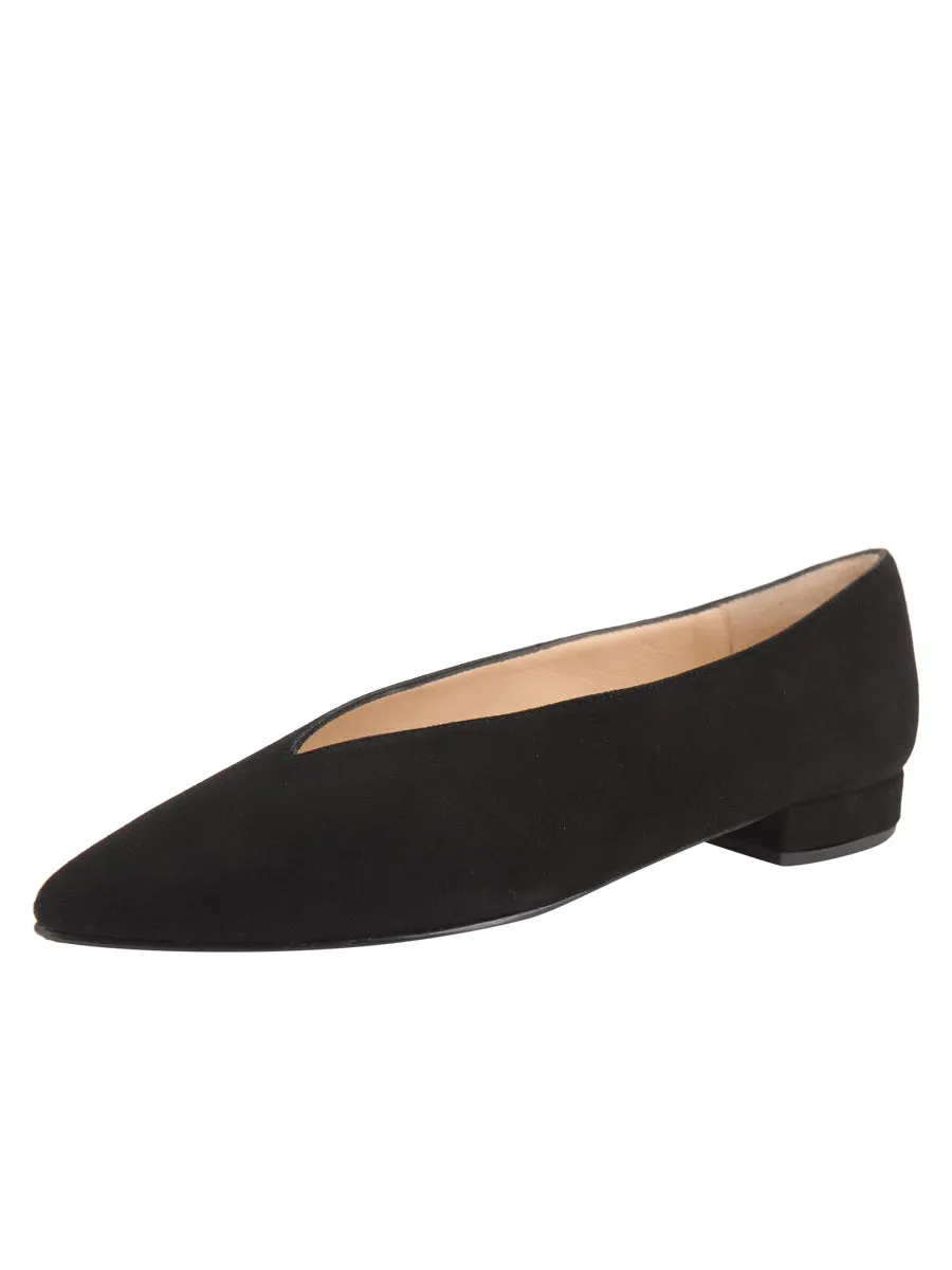 Real Pointed Toe Flat