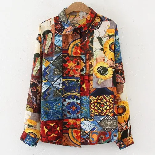 Retro Sunflower Shirt