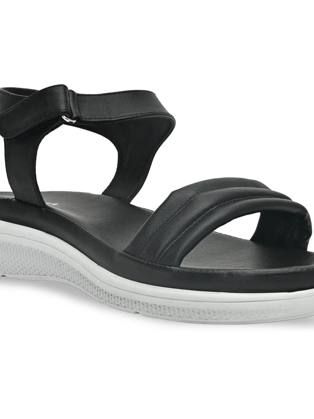 Rocia By Regal Black Women Casual Sandals