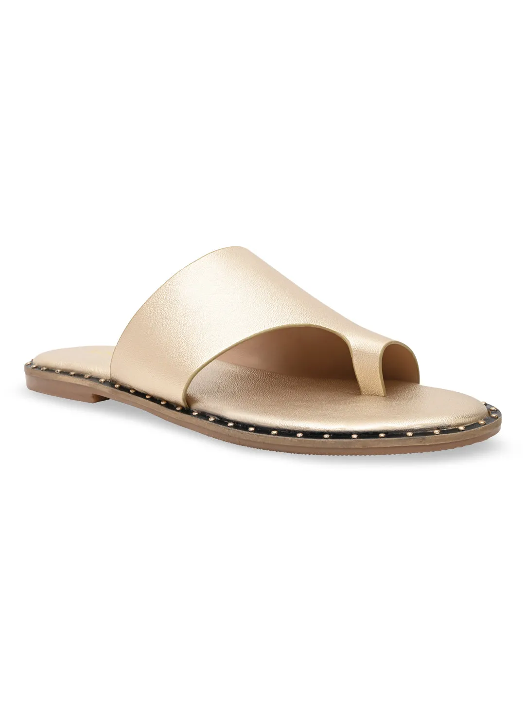 Rocia By Regal Gold Women Smart Casual Flats