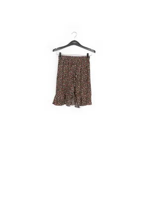 Ruffled wrap skirt