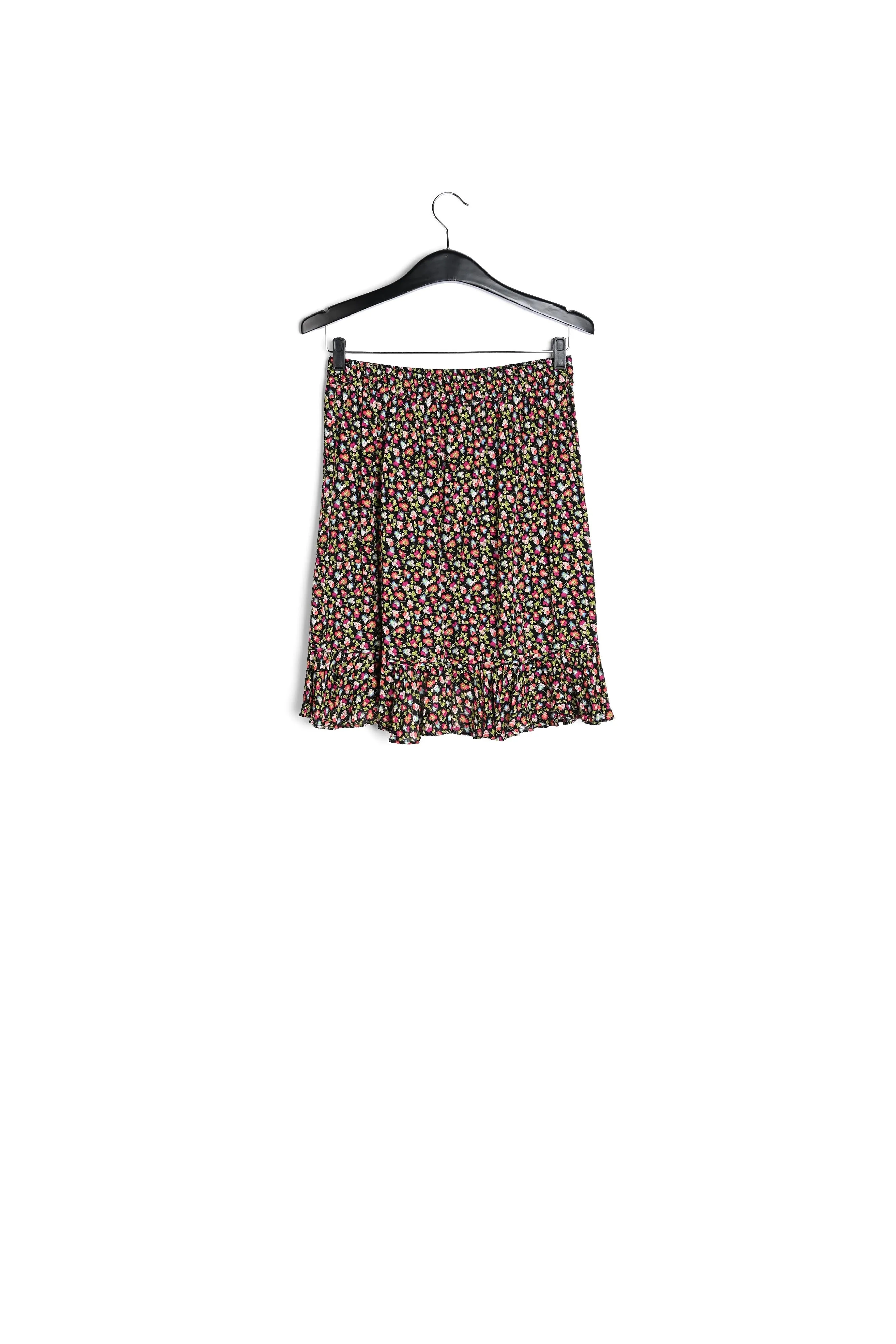 Ruffled wrap skirt