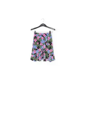 Ruffled wrap skirt