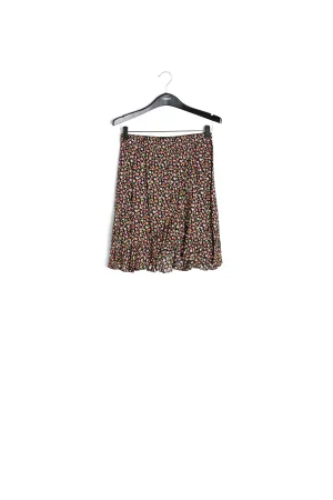 Ruffled wrap skirt