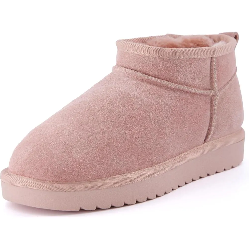 Sherpa Plush Winter Snow Boots