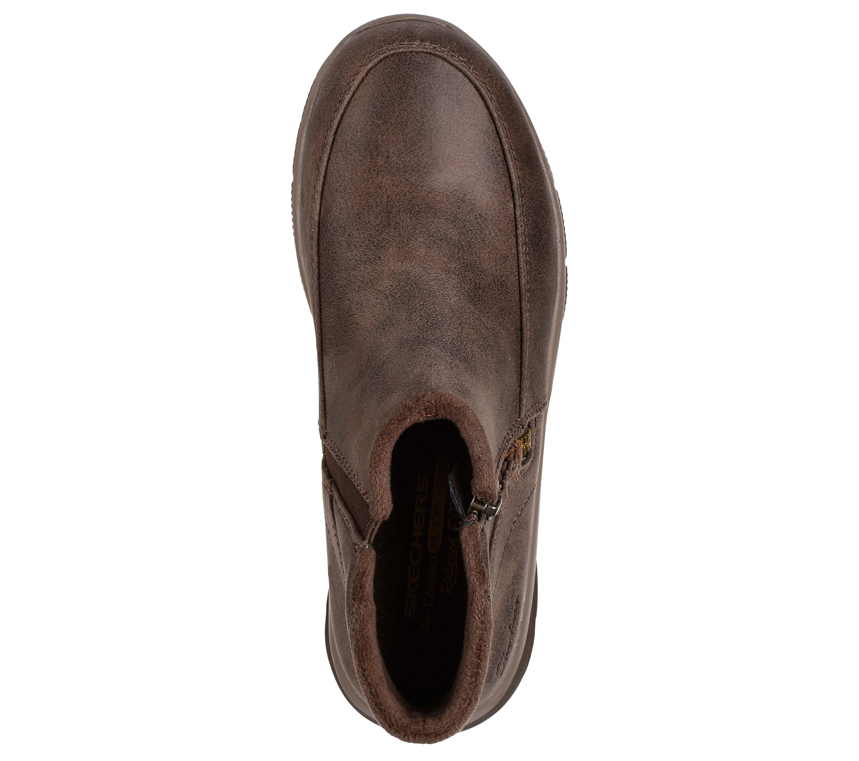 Skechers Women's Easy Going-Into Fall Bootie - Chocolate 168031