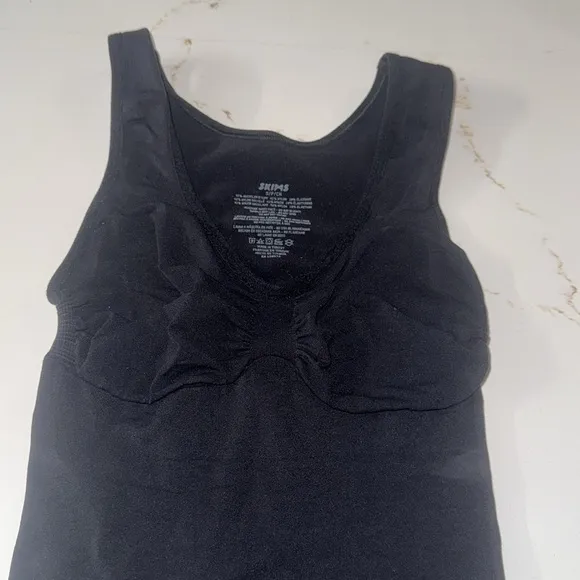 SKIMS Black Shapewear Bodysuit