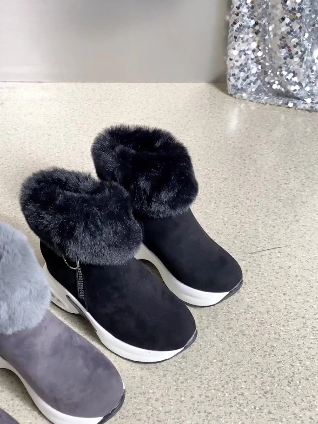 Soft & Warm - Comfortable Boots with Side Zipper