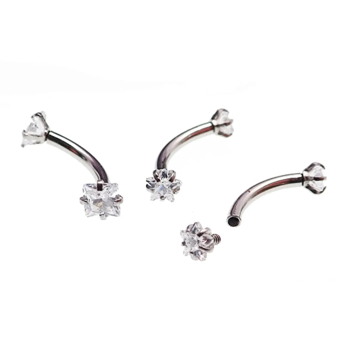 Star & Square Crystal Steel Curve 16g