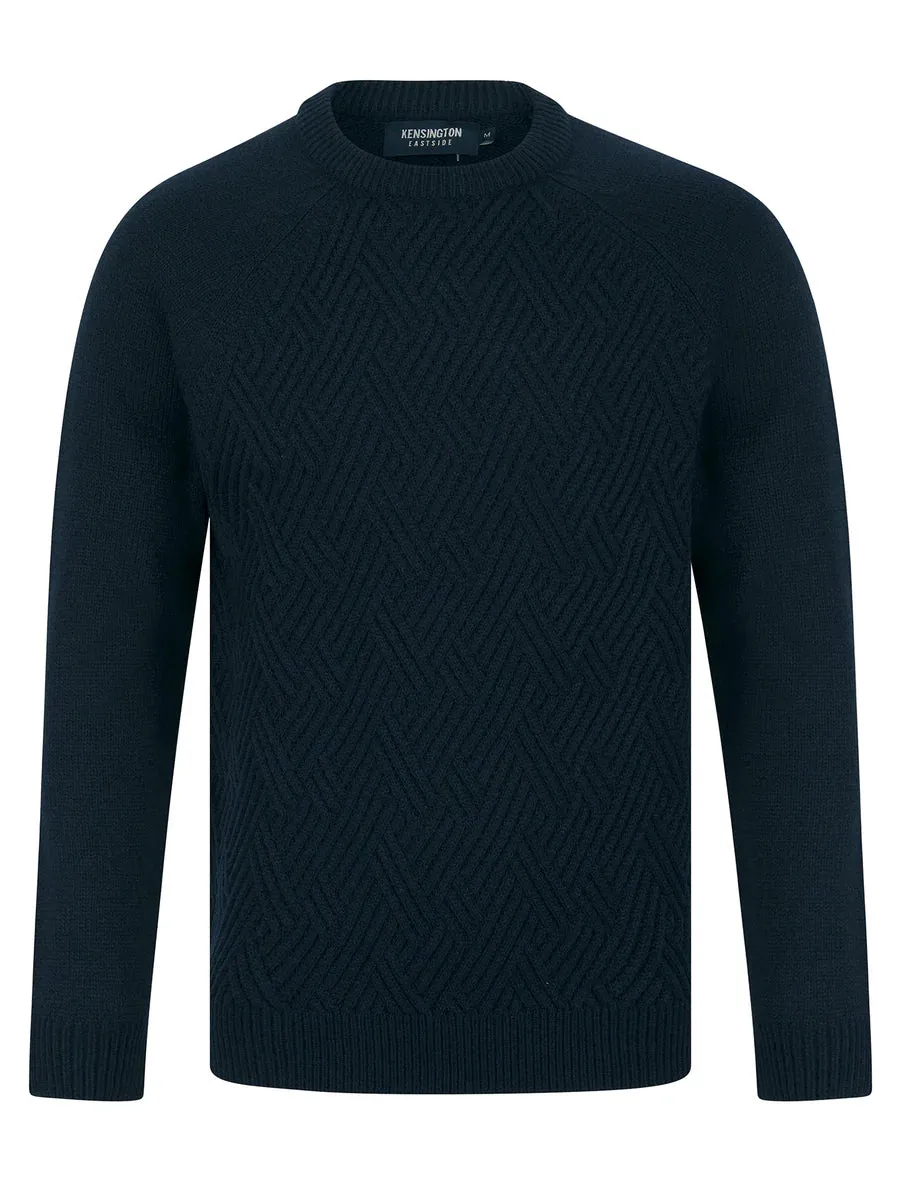 Sudeikis Crew Neck Jumper Ink