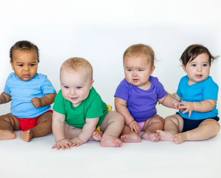 Super-Soft Organic Cotton Baby Rib Short Sleeve Lap Tee| Candy Apple