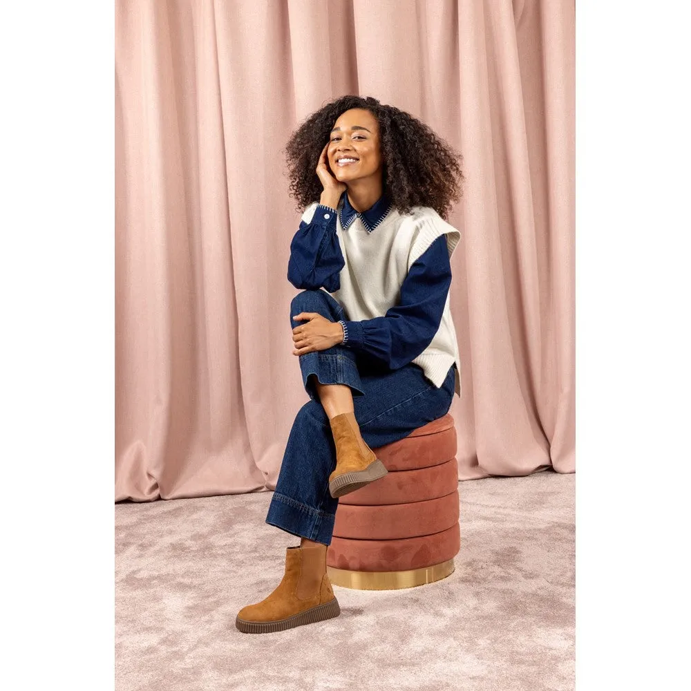 Tan Alana Ankle Boots