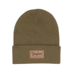 Taylor Beanie w/Logo, Olive