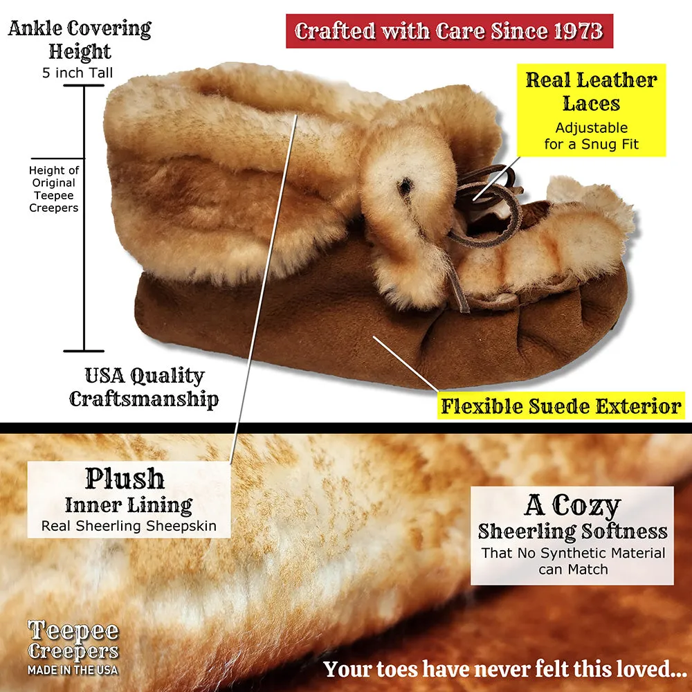 Teepee Creepers Gone Grizzly Chukka Slippers