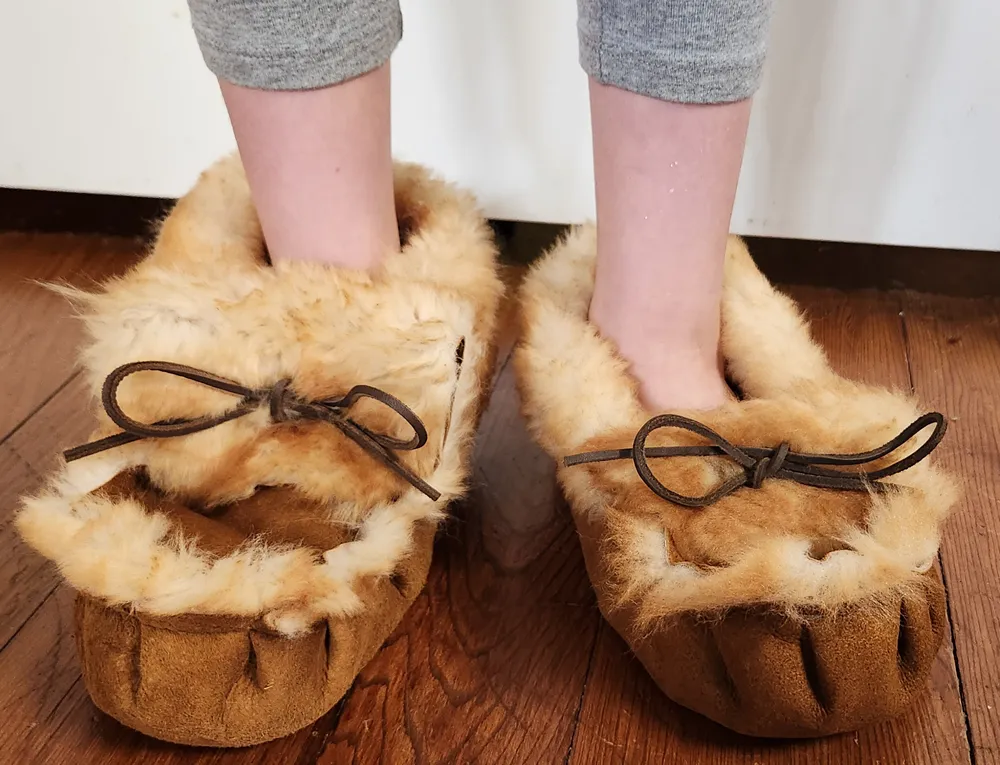 Teepee Creepers Gone Grizzly Chukka Slippers