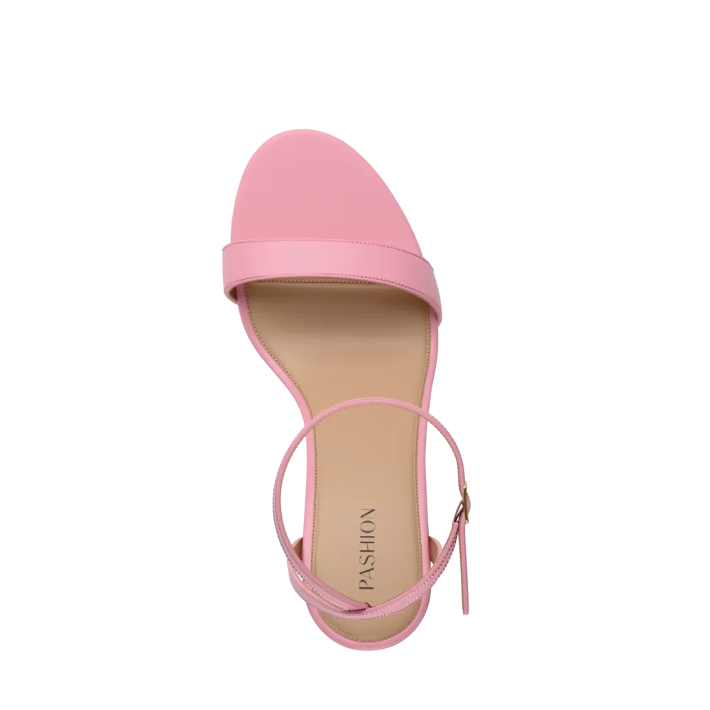 The Brenna - Pink Leather