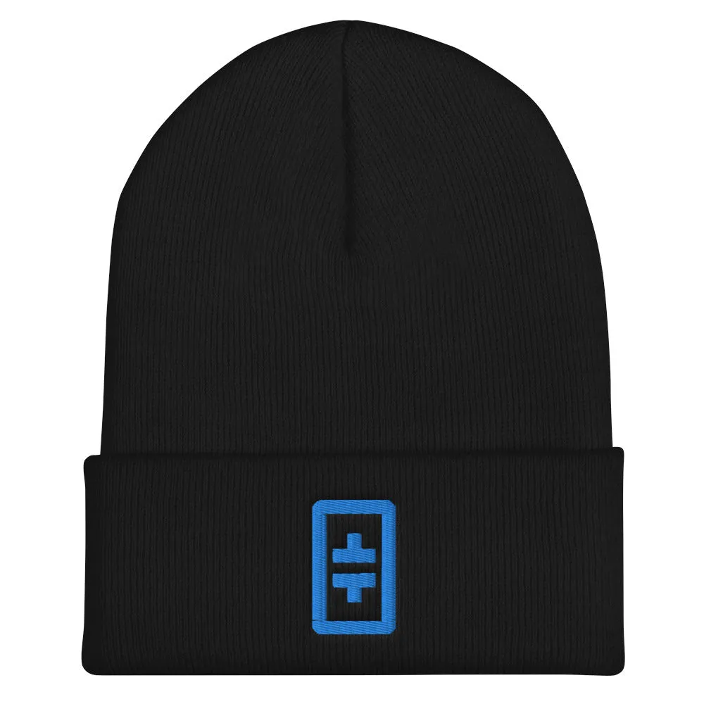 Theta Cuffed Beanie