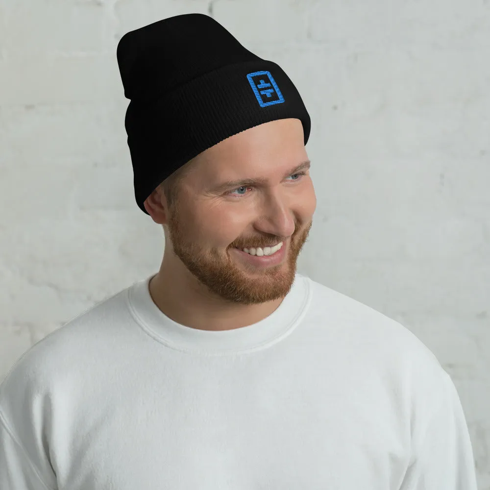 Theta Cuffed Beanie