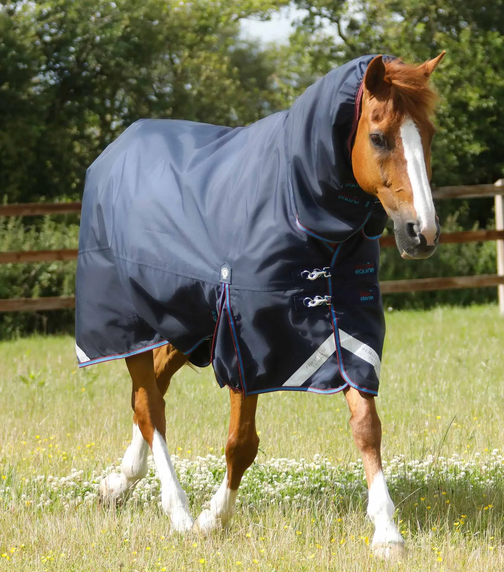 Titan Storm 200g Combo Turnout Rug with Snug-Fit Neck