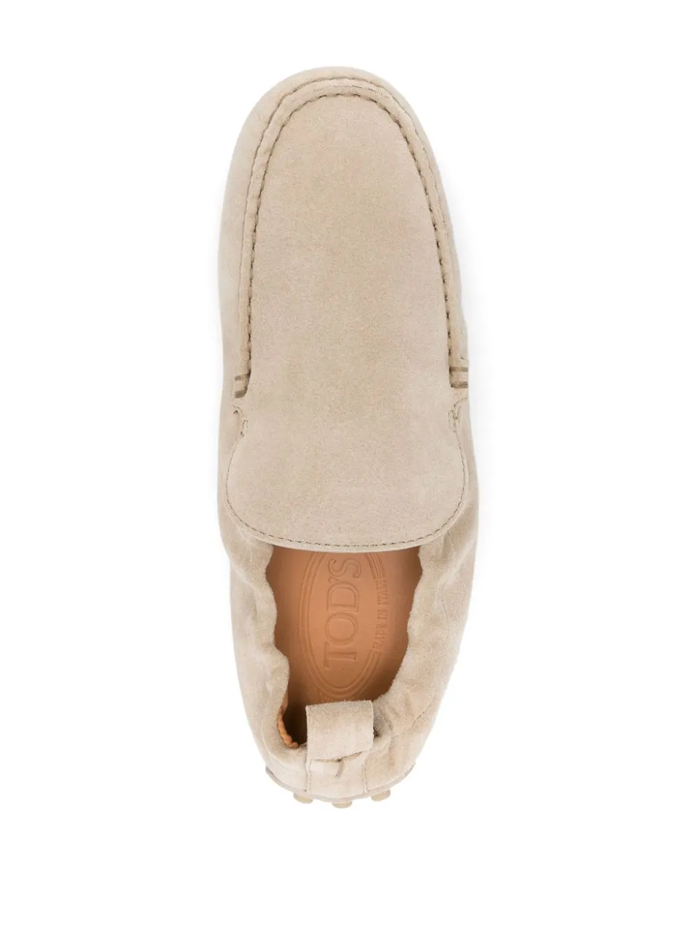 Tods Flat Beige Shoes
