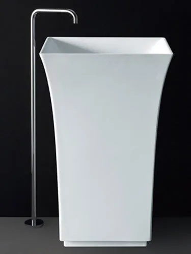 Toka Lite Pedestal Stone Basin - Elegant Style - 840mm - CSB84