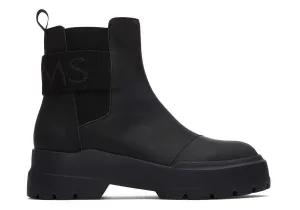 TOMS ALPARGATA COMBAT Womens Boots Black