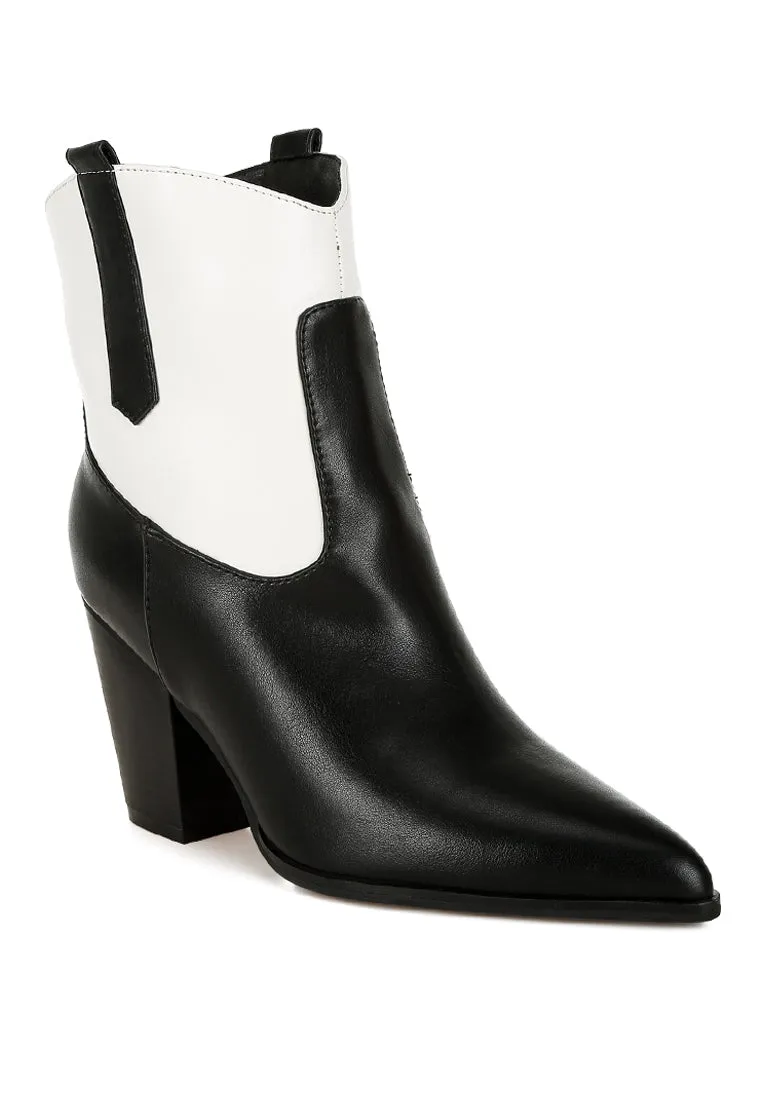 Two Tone Cowboy Boots By RAG