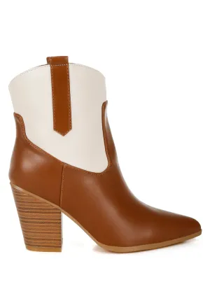 Two Tone Cowboy Boots By RAG