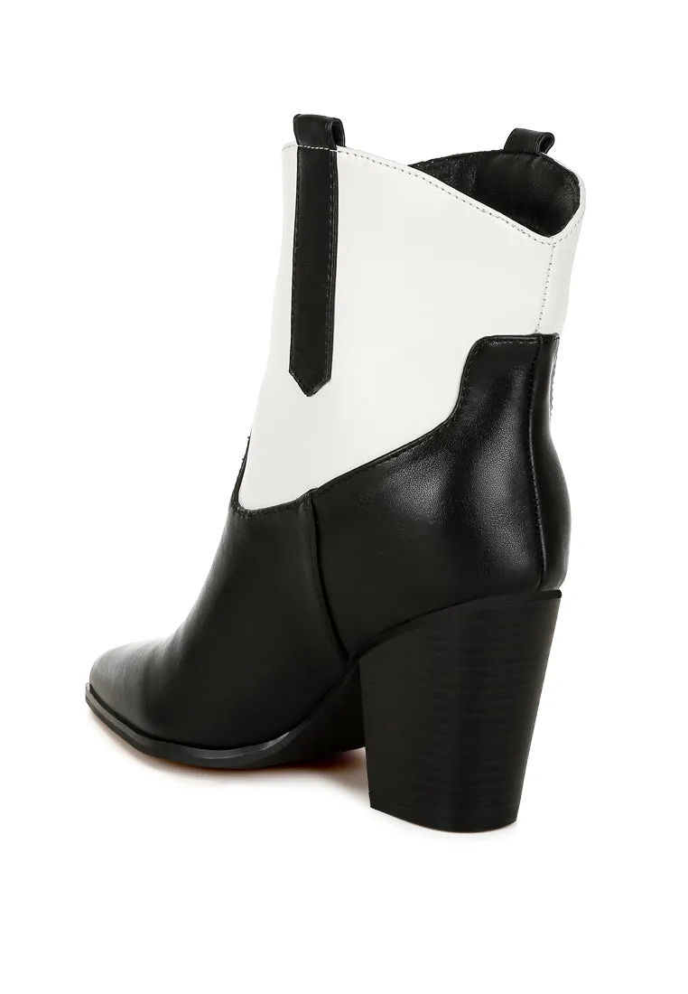 Two Tone Cowboy Boots By RAG