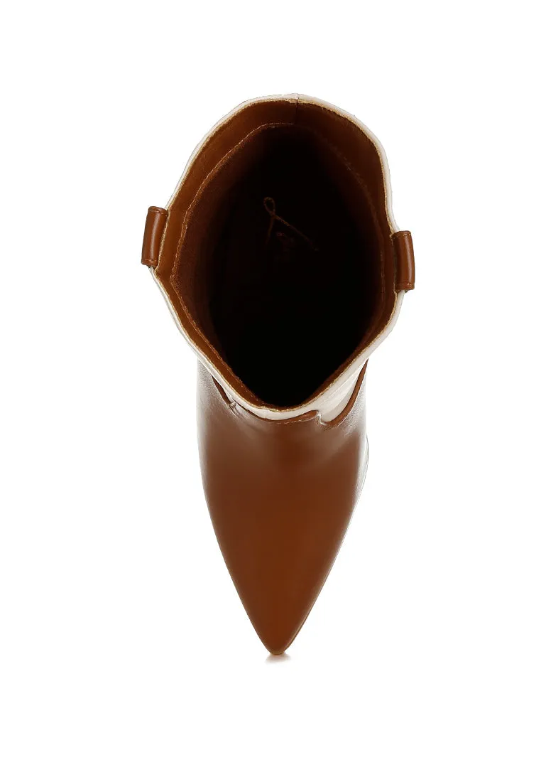 Two Tone Cowboy Boots By RAG