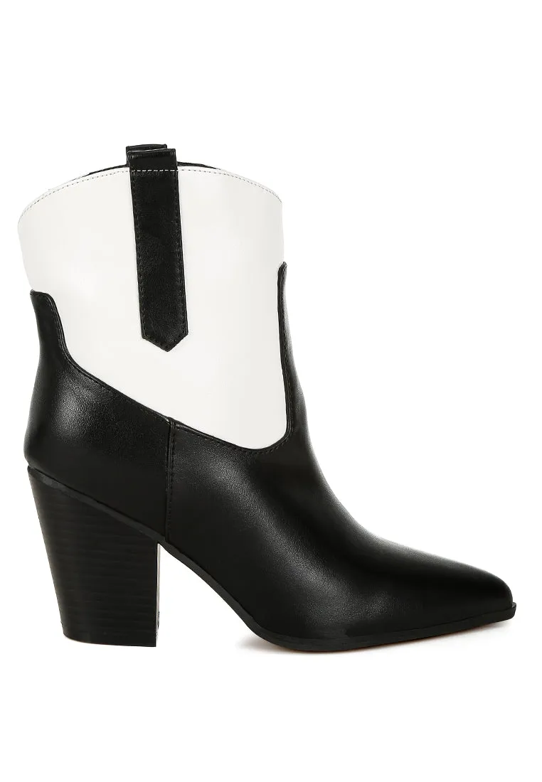 Two Tone Cowboy Boots By RAG