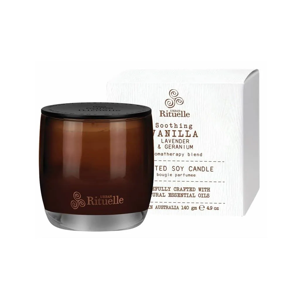 Urban Rituelle - Flourish - Scented Soy Candle 140g - Vanilla Blend