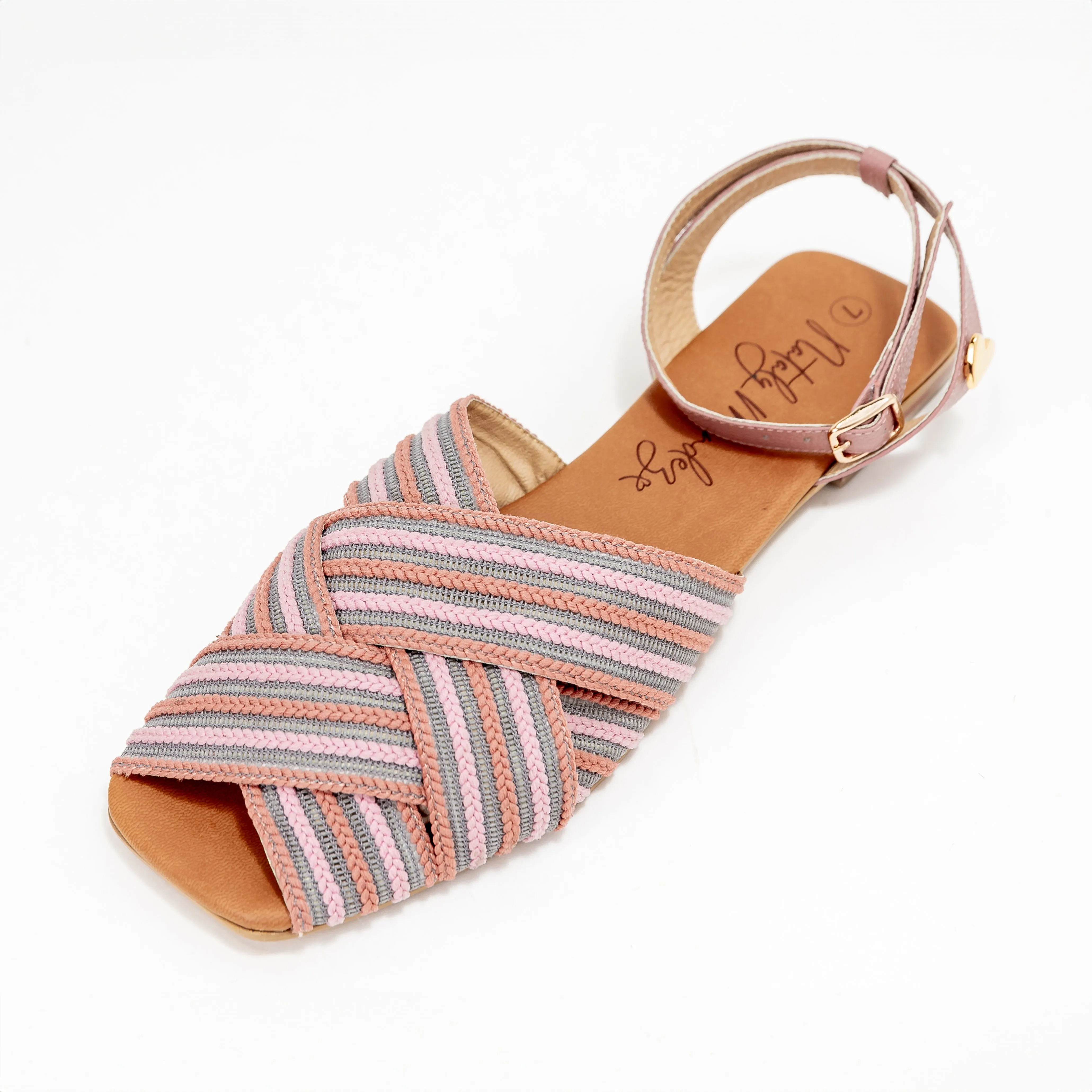 Veronica Flats Sandals - Pink