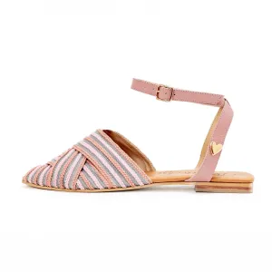 Veronica Flats Sandals - Pink