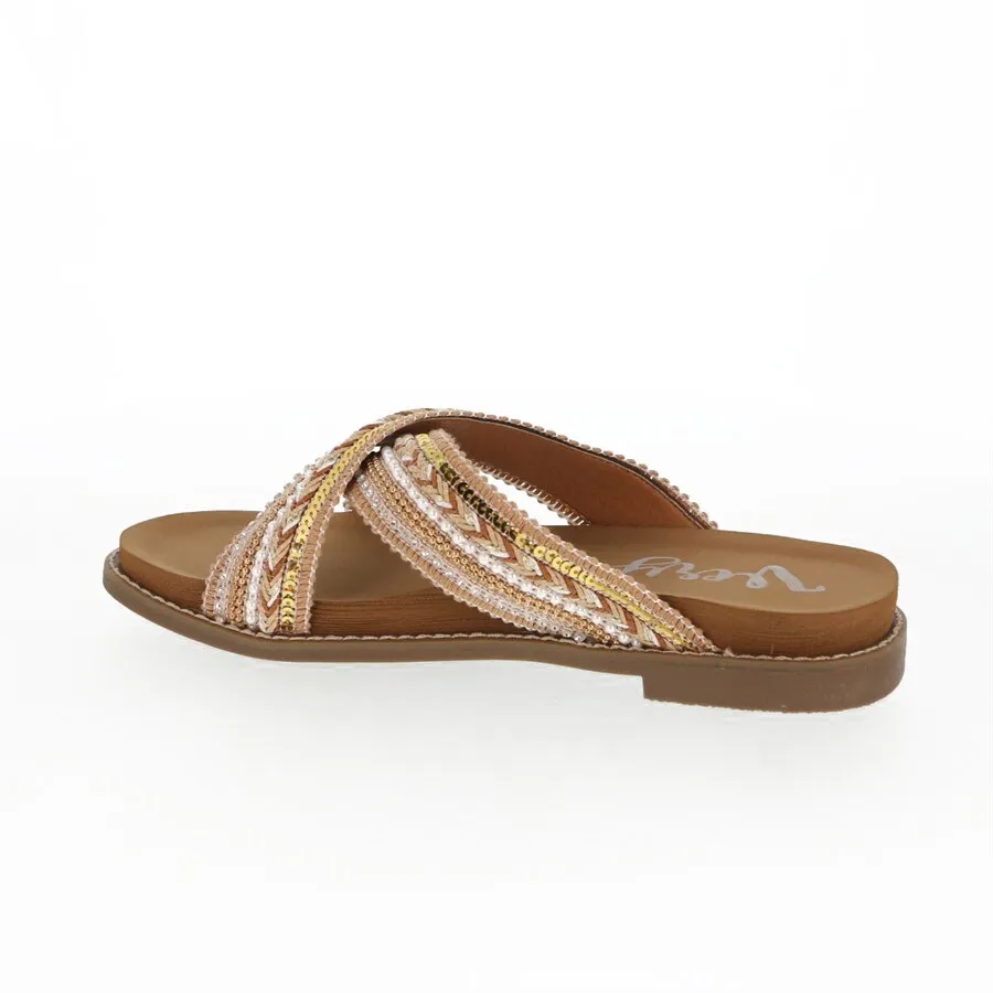 Very G Women's Elkin Sandal - Rose VGSA0321-685