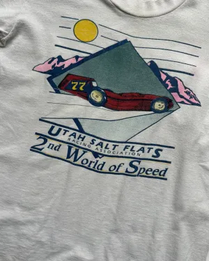Vintage 90's Stedman Super Hi Cru Utah Salt flats kids t shirt