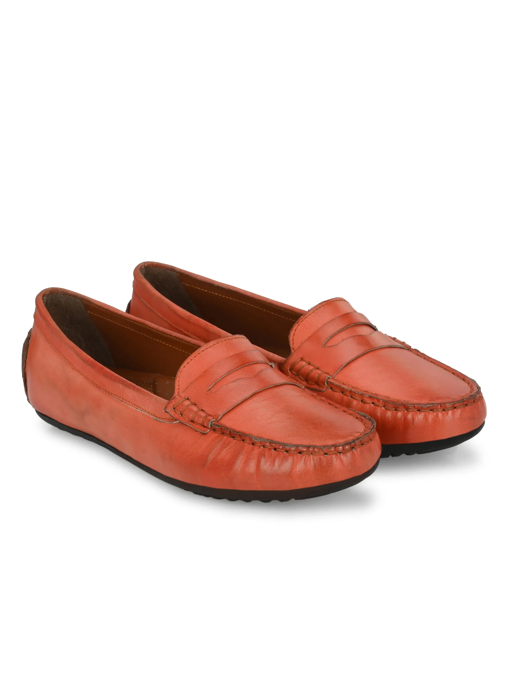 WOMEN LIGHT BROWN COLOUR MOCCASIN SHOE