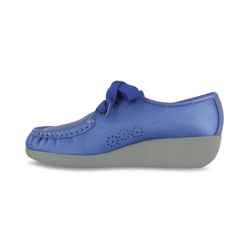 Women's Bounce Lace Up Moc in Bluebird